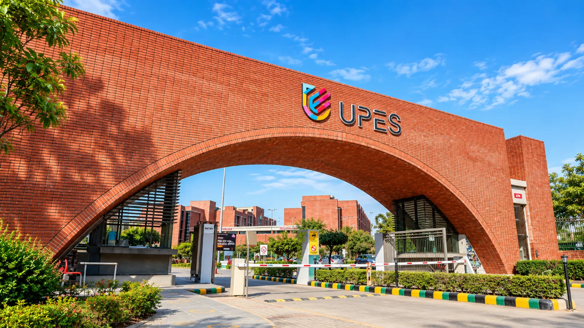 UPES Dehradun campus building