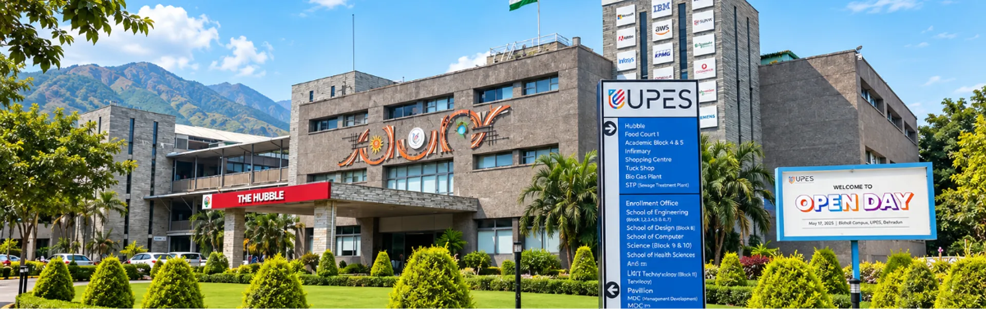 The UPES Online Dehradun campus