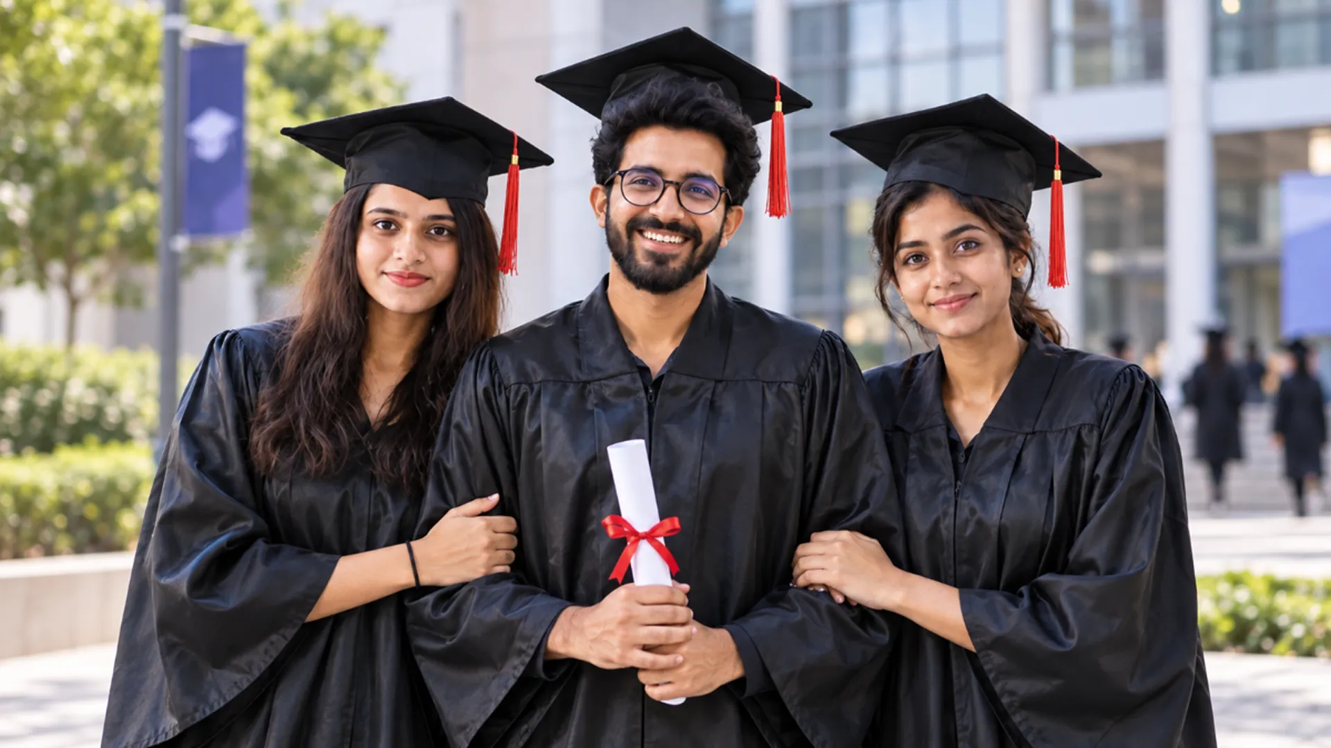UPES Online MBA graduates at convocation